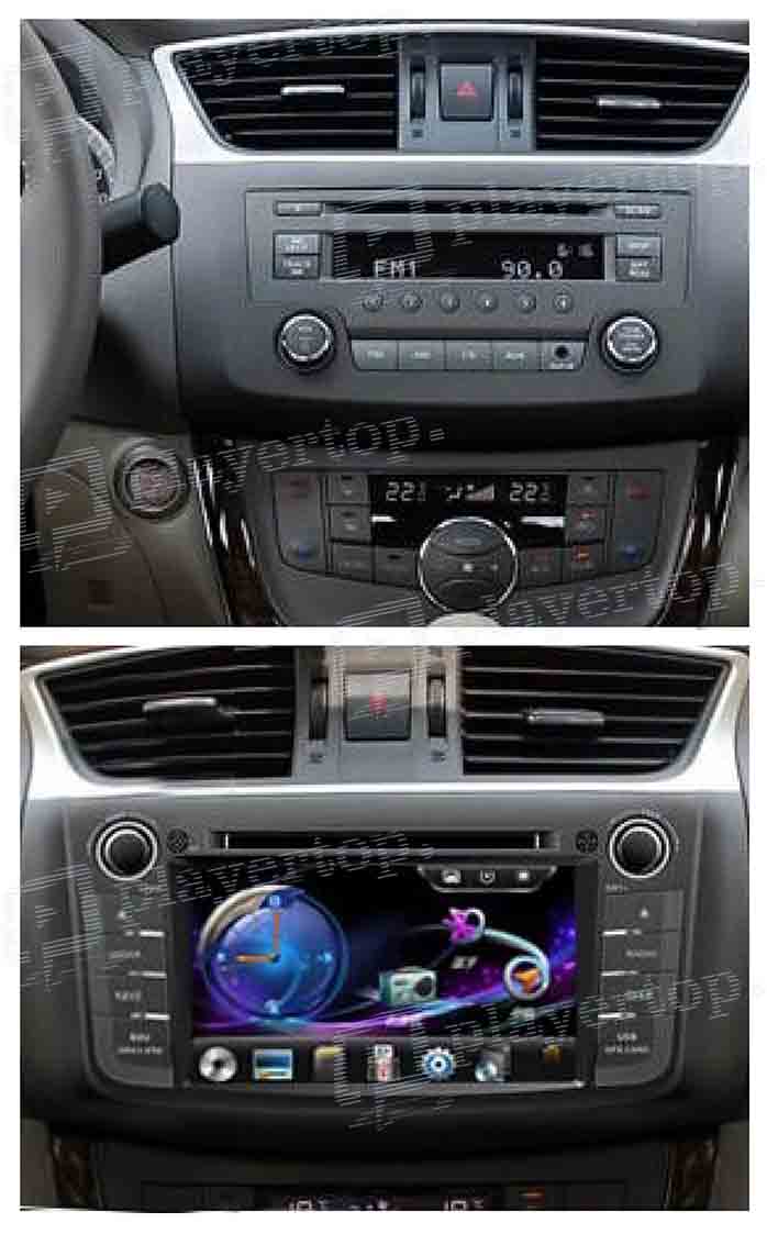 montage autoradio nissan sylphy 2012 2013